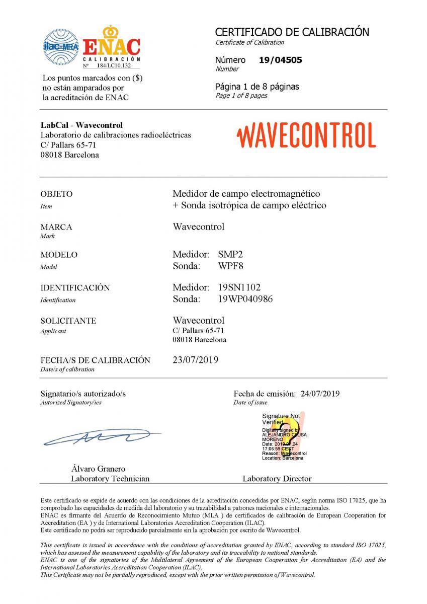 1904505 23 07 2019 Wavecontrol 19WP040986 PV190252-signed 1