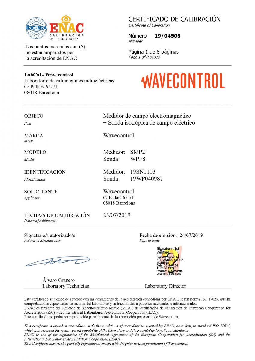 1904506 23 07 2019 Wavecontrol 19WP040987 PV190252-signed 1